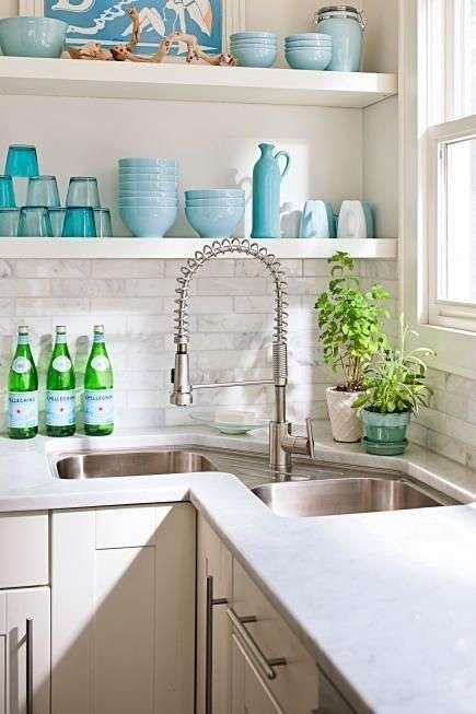 9 Clever Corner Kitchen Sink Design Ideas Lily Ann Cabinets