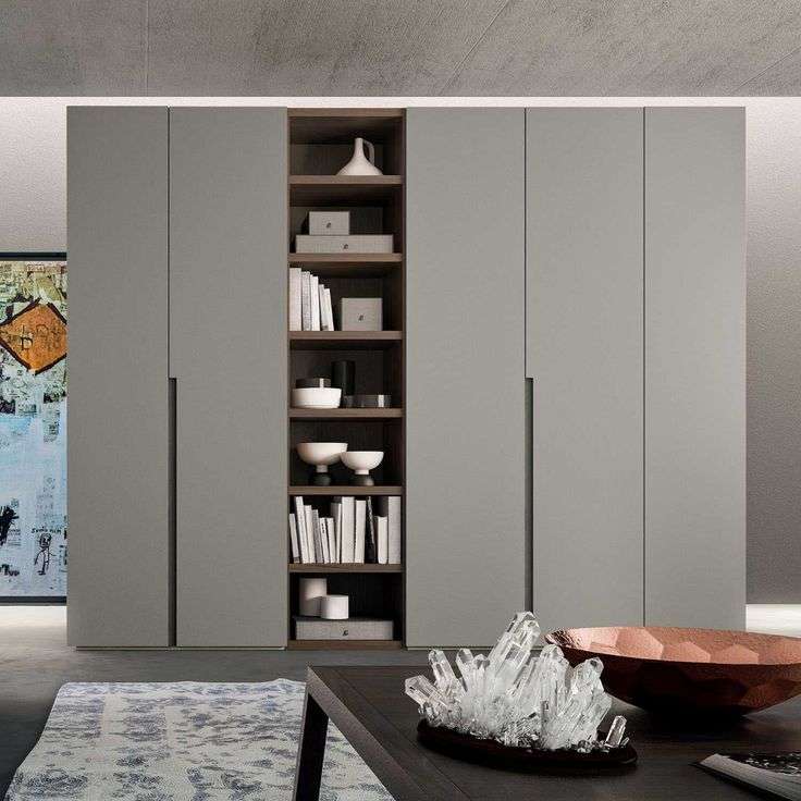 Shelving unit for Wide hinged wardrobes