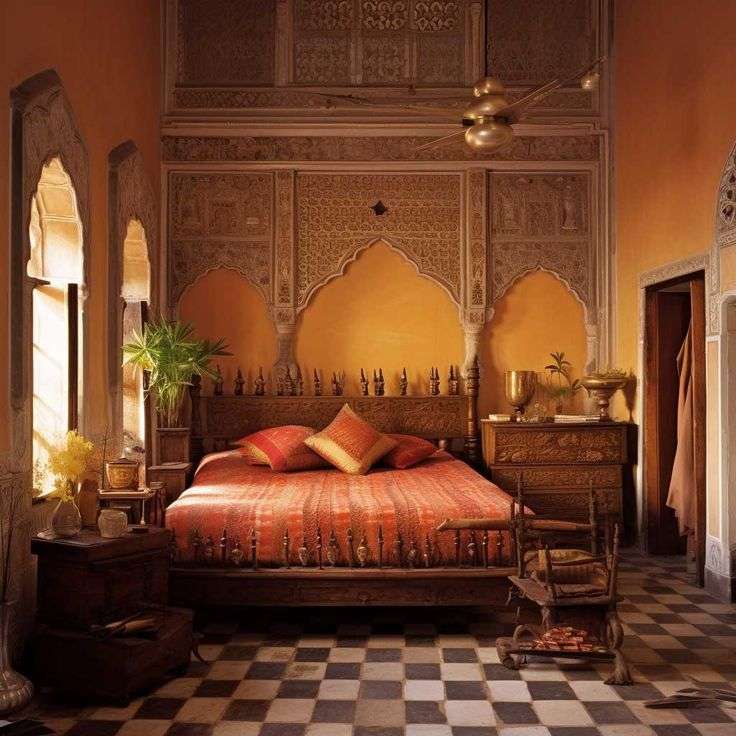 5 Simple Indian Bedroom Interior Design Ideas Youll Love • 333 Images • ArtFacade 1